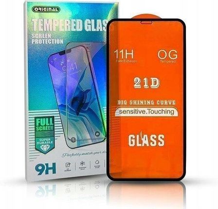 Szkło Hartowane 21D do Samsung Galaxy A22 5G czarn