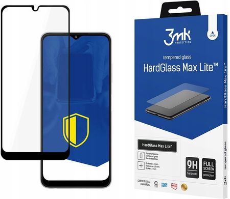 3Mk Samsung Galaxy A22 5G Black HardGlass Max Lite
