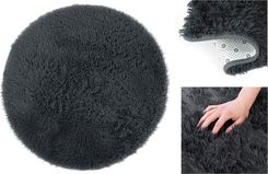 Ameliahome Rug/Ah/Karvag/Nonslip/Darkgrey/R120