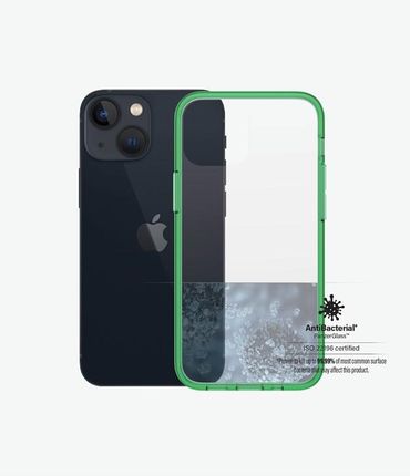 PanzerGlass Apple iPhone 13 mini AntiBacterial ClearCase - Lime