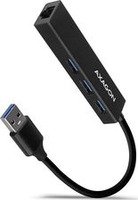 Axagon Hub Usb 1X Rj-45 + 3X Usb-A 3.2 Gen1 (Hma-Gl3A) (HMAGL3A)