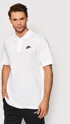Nike Polo Sportwear Cj4456 Biały Standard Fit