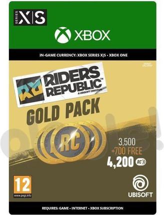 Riders Republic Gold Pack 4200 Coins (Xbox)