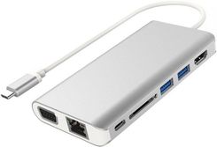 Stacja dokująca do laptopa Premiumcord Stacja/Replikator 7W1 Usb-C (KU31DOCK08) - zdjęcie 1