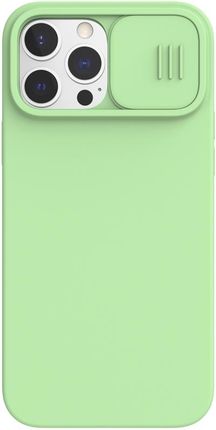Nillkin CamShield Silky Magnetic - Etui Apple iPhone 13 Pro Max (Mint Green)