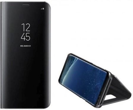 Etui Clear View Samsung A22 LTE A225 czarny/black