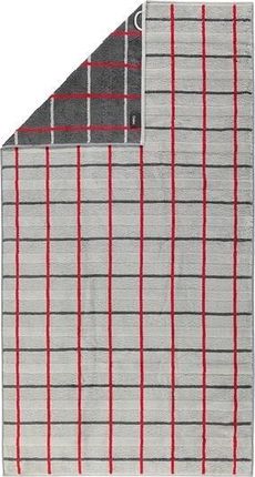 Cawo Ręcznik Do Sauny Square W Romby 80x200cm Platynowy (10798020072)