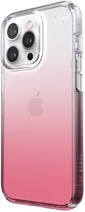 Speck Presidio Perfect-Clear + Ombre - Etui iPhone 13 Pro z powłoką MICROBAN (Clear/Vintage Rose) (141718-9268)
