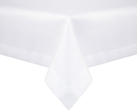 Łóżkoholicy Obrus Plamoodporny Klasyczny Elegant Biały 140x300