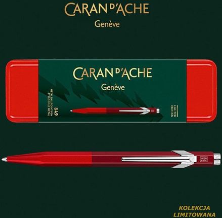Caran D'Ache Długopis 849 Wonder ForestMCzerwony