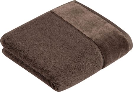 Vossen Ręcznik bawełniany 67x140 cm PURE Toffee Brązowy