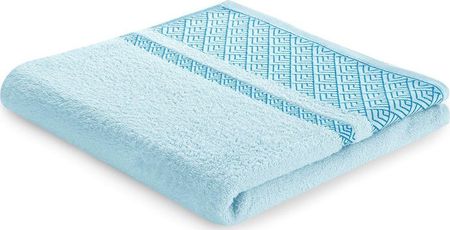 Ameliahome Ręcznik kąpielowy Volie błękitny 70x140 cm