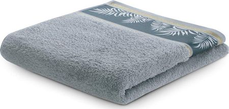 Ameliahome Ręcznik kąpielowy Pavos popielaty 70x140 cm