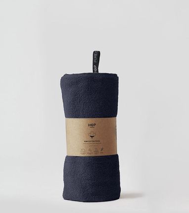 Hop Design Ręcznik bawełniany HOP, Przygaszony Granat 70x140