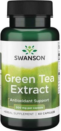 Swanson Ekstrakt Z Zielonej Herbaty 500 Mg 60Kaps.