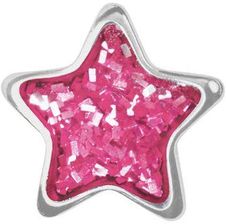 Zdjęcie Studex System75 Błyszcząca różowa gwiazdka w srebrnej oprawie - Strumień