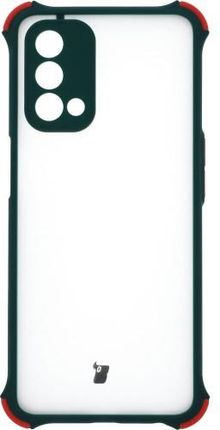 Etui Bizon Case AntiShock Hybrid Oppo A93 5G / OnePlus Nord N200 5G, ciemnozielone