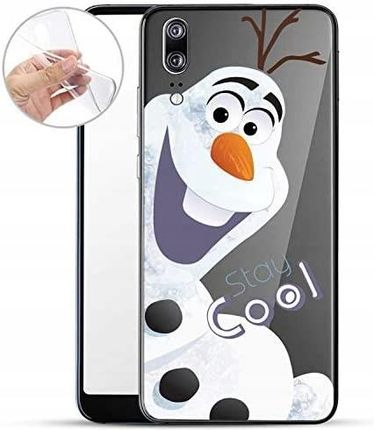DISNEY Etui Huawei P20 clear silikonowe Olaf