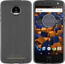 Mumbi Etui Lenovo Moto Z przezroczyste czarne