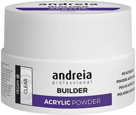 Andreia Kuracja Paznokci Professional Builder Acrylic Powder Clear 20g