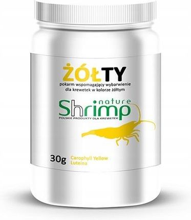 Shrimp Nature Pokarm dla krewetek Żółty 30g