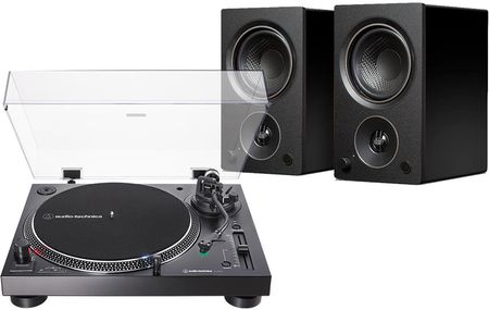 Audio-Technica  AT-LP120X + PSB Speakers AM3 Czarny