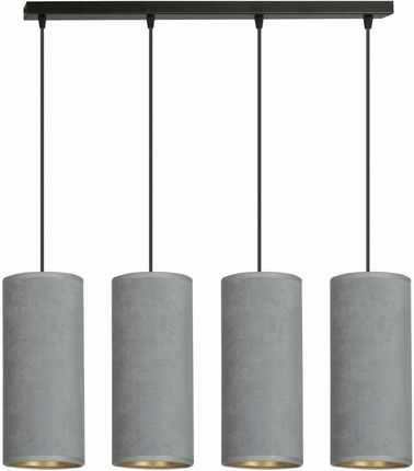 Emibig lampa wisząca Bente 4 4xE14 szara/czarna 1060/4