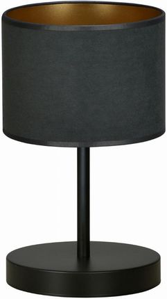Emibig lampka biurkowa Hilde LN1 E27 czarno/złota 34cm 1054/LN1