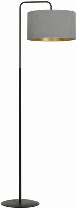 Emibig lampa podłogowa Hilde Lp1 E27 szara/czarna 150cm 1050/LP1