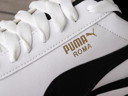 Tenis puma roma fashion basic negro