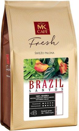 Mk Cafe Kawa Ziarnista Fresh Brazil Santos 1kg