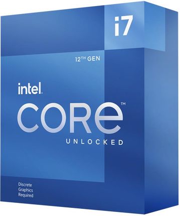 Procesor Intel Core i7-12700KF 3,6GHz BOX (BX8071512700KF