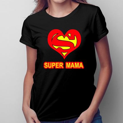 Super mama - damska koszulka na prezent