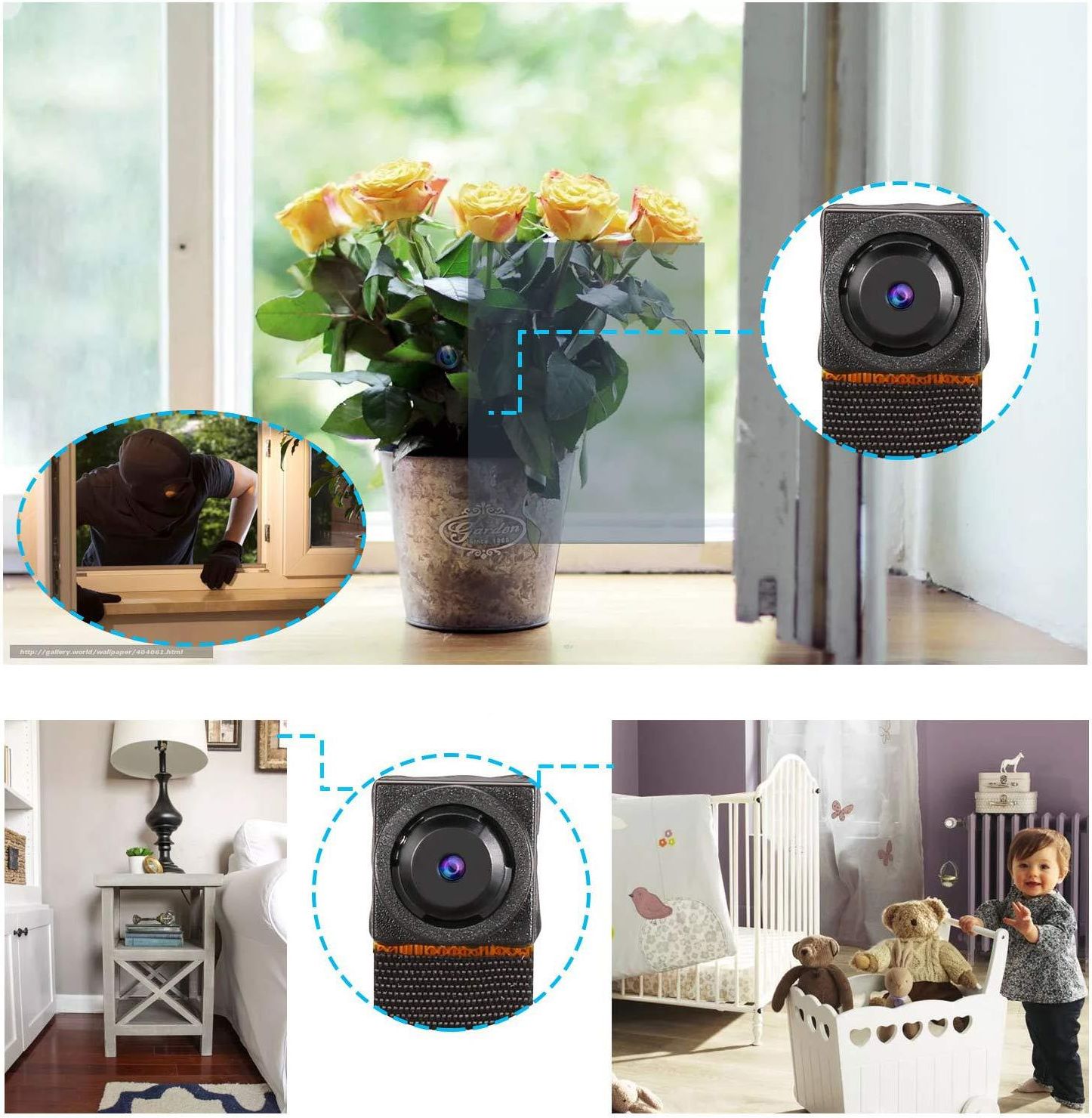 Mini Kamera Szpiegowska Ip Wifi Hd Ukryta Detekcja - zdjęcie 8 Mini Kamera Szpiegowska Ip Wifi Hd Ukryta Detekcja