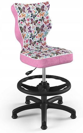 Entelo Krzesło dziecięce Petit BK Storia rozmiar 4 WK+P (133-159 cm) motylki różowe