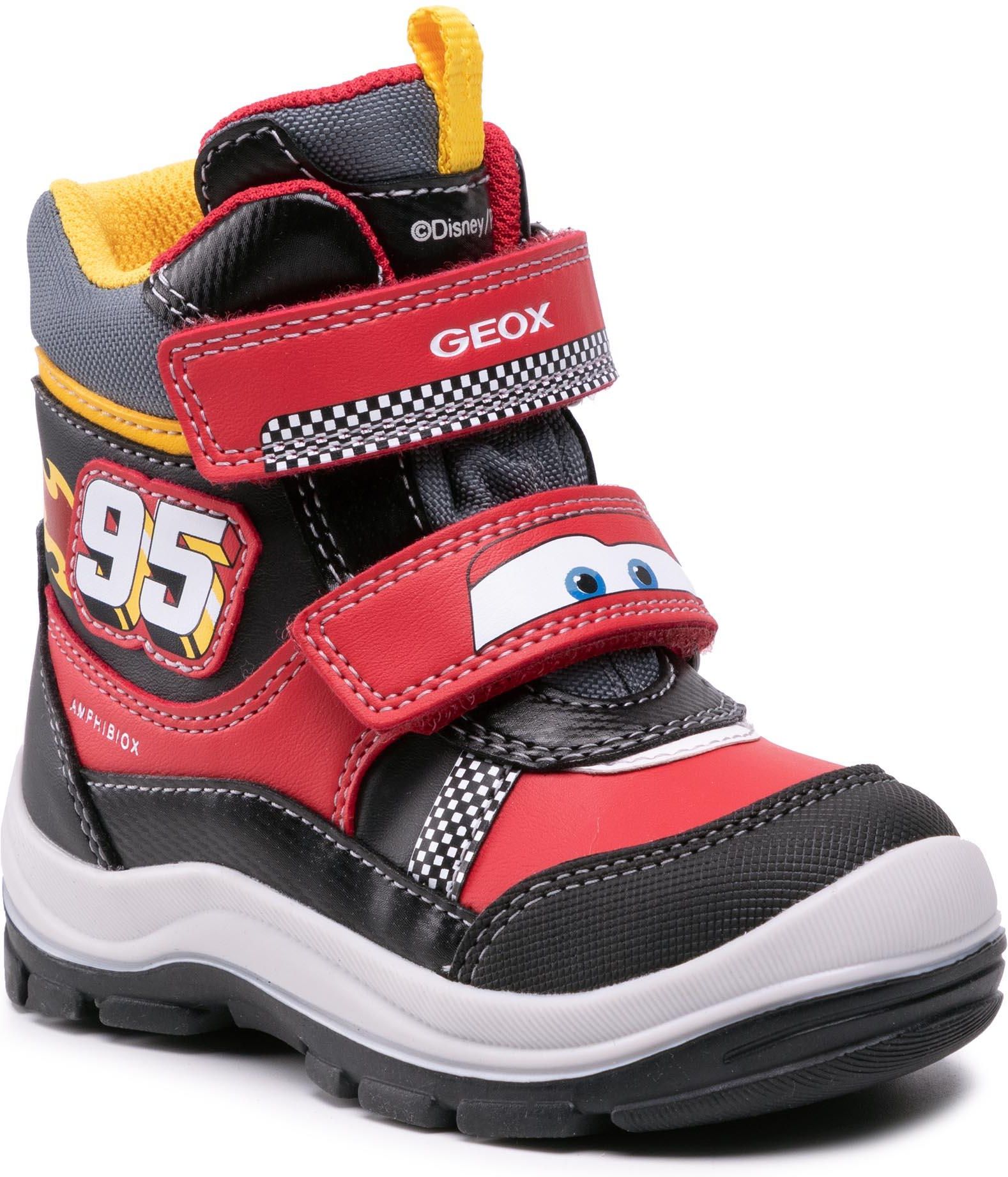 Śniegowce GEOX - B Flanfil B. B Abx B B163VB 05411 C0020 S Red/Black ...