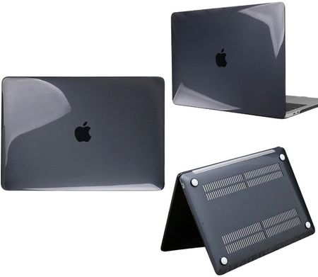 Etui pokrowiec HardShell Case do Apple MacBook Air 13 2018-2020 (Czarne)