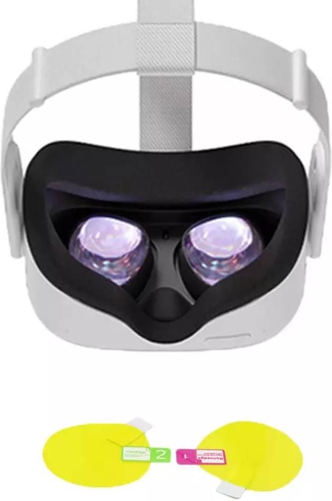 2 komplety folii ochronnej osłony soczewek do Oculus Quest 1/2 - zdjęcie 4 2 komplety folii ochronnej osłony soczewek do Oculus Quest 1/2