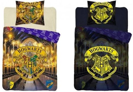 Detexpol Pościel Świecąca w Ciemności Fluorestencyjna Harry Potter 140x200