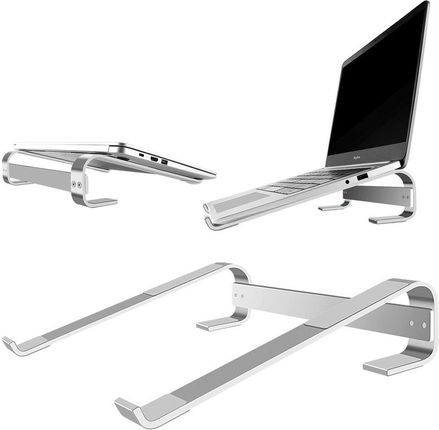 Podstawka aluminiowa pod tablet laptop do 18" Simple S1 (Srebrna)