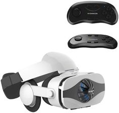 Zdjęcie Strado Zestaw Okulary gogle VR 3D 360 FiiT 5F + słuchawki + Gamepad - Orneta