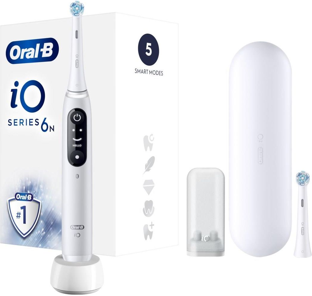 Szczoteczka elektryczna Oral-B iO Series 6 White Alabaster