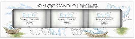 Yankee Candle Clean Cotton świece mini 3 szt (1701402E)