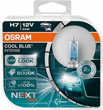 Zdjęcie Osram H7 12V Cool Blue Intense Nextgen 2 Sztuki 64210CBNHCB - Będzin
