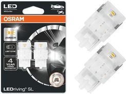 Osram Żarówki Wy21W Ledriving Pomarańczowe 2 Sztuki Bez Ece 7504Dyp 02B