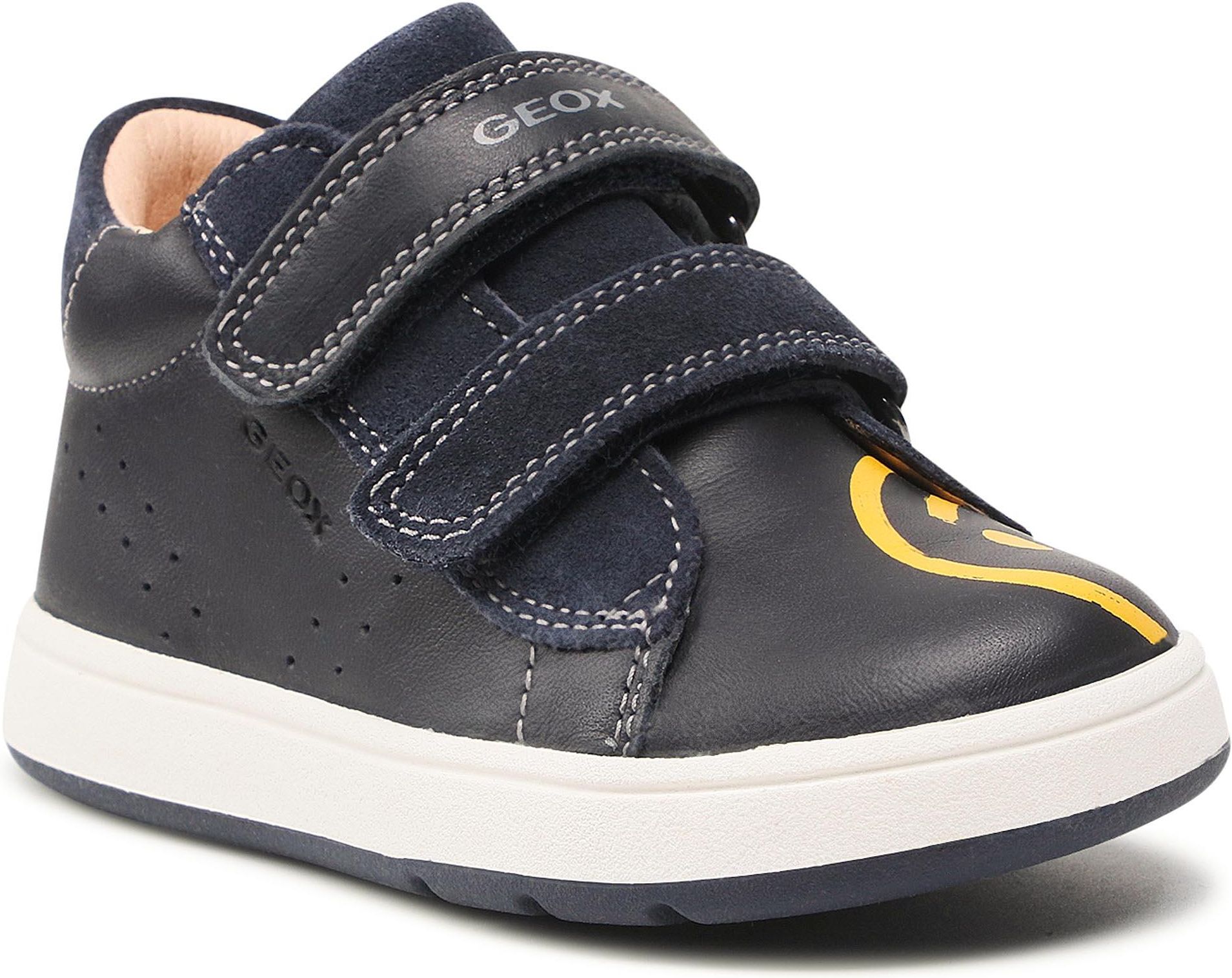 Sneakersy GEOX - B Biglia B. D B044DD 08522 C4P2G Dk Navy/Dk Yellow ...