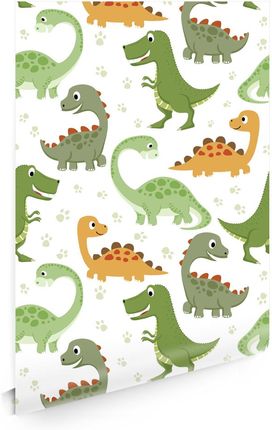 Printedwall Tapeta Dinozaury Dinusie Dziecka T0857