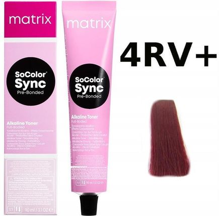Matrix SoColor Farba do włosów Sync 4RV+ 90 ml
