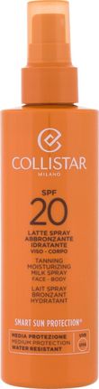 Collistar Tanning Moisturizing Milk Spray Spf 20 200Ml