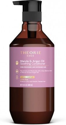 Theorie Sage Marula & Argan Oil Odżywka Wygładzająca Bez Siarczanów 400 ml